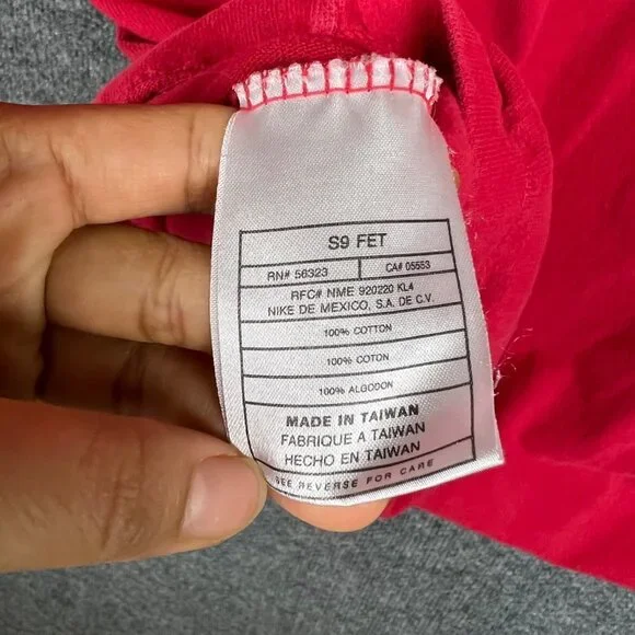 Vintage Nike Polo Shirt Embroidered Swoosh Men’s Medium 90s Center Check Logo - Picture 6 of 7